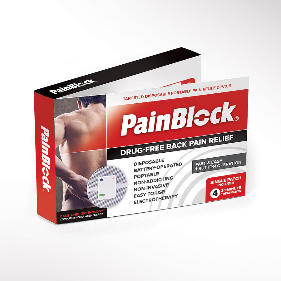 PainBlock branding & packaging